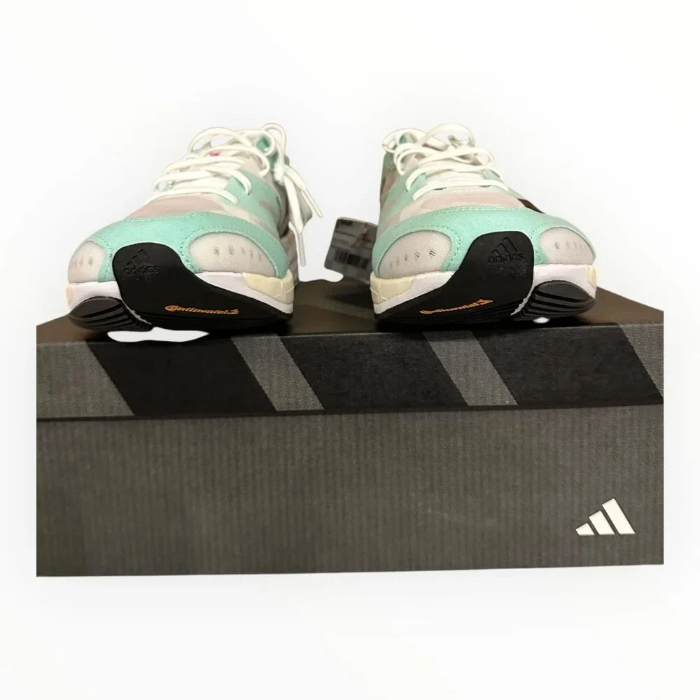 Adidas Adizero Adios 7 M Running Shoes Mint Sneaker Style GV9059 Men Size 10 US - Picture 13 of 16